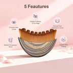 Facial Massage Brush for Glowing Skin, Lymphatic Drainage, Face Lift Tool for Puffiness & Skin Tightening